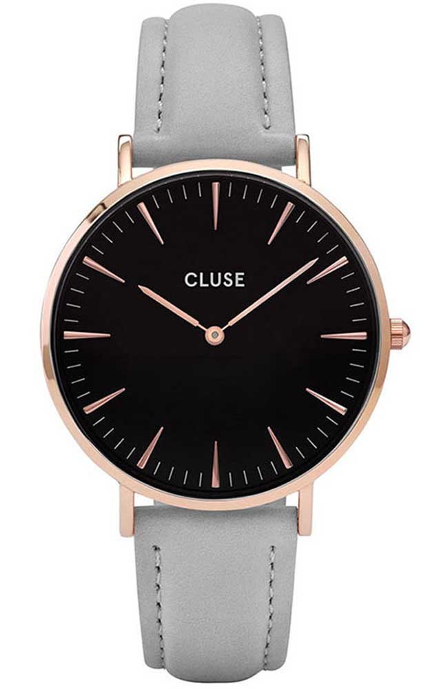 Cluse black and rose hotsell gold watch